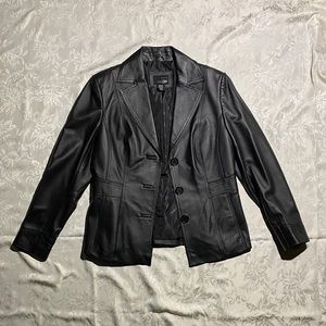 Vintage Leather Jacket Size Medium